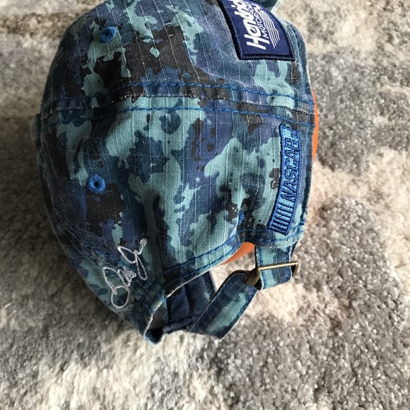 Boy baseball cap hat blue camo dale jr. - Picture 5 of 5